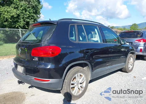 2016 Volkswagen Tiguan S z USA, uszkodzony, nr VIN WVGBV7AX3GW603493